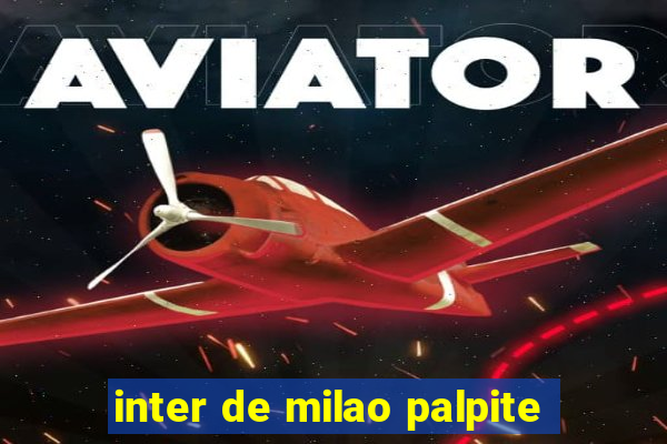 inter de milao palpite